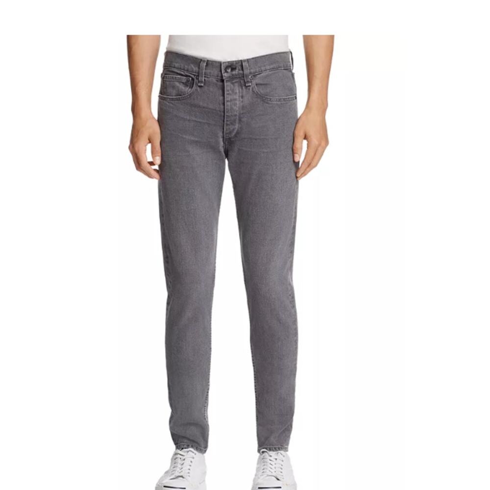 Rag & Bone Mens Gray Slim Fit Jeans // 30x33